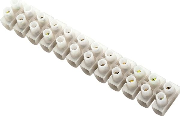 Blow 40-701# kopplingsdosa 12-polig r=4 mm² vit