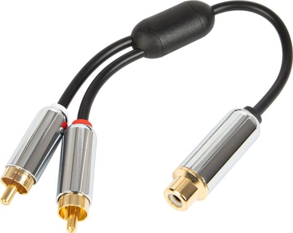 Kabelblås 91-231# Rozg.rca: gn-2 wt metal z przew. 15 cm