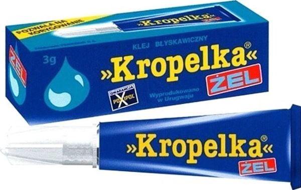 KROPELKA universaløyeblikkelig lim 3 g