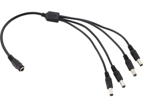 Blow 5584# Liitin led-nauhalle gn.dc 2,1/5,5 -4wt.