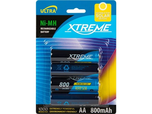 Blow 82-606# oppladbart batteri R6 Ni-MH AA 800 mAh Xtreme