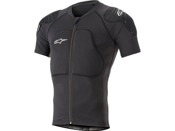 Alpinestars beskyttelsesjakke kort erme ALPINESTARS PARAGON LITE PROTECTION SS JACKET, Svart, Beskyttelsesnivå 1, Str. S