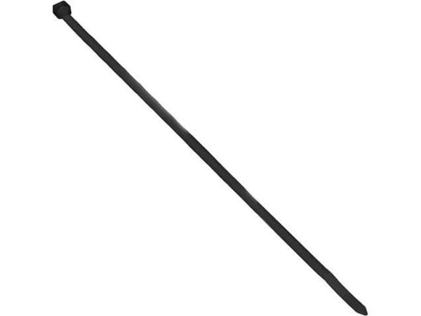 Orno kaapelinside, musta, UV-kestävä, 4,8 mm leveä, 300 mm pitkä, 100 kpl. Orno kaapelinside, musta, UV-kestävä, 4,8 mm leveä, 300 mm pitkä, 100 kpl.