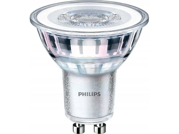 Philips Kohdelamppu 50W PAR16 GU10 x6, 4,6 W, 50 W, GU10, 390 lm, 15000 h, Viileä valkoinen