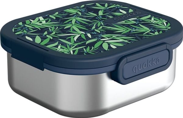 Quokka Quokka Kai matlåda i rostfritt stål / lunchbox (Blueberry)