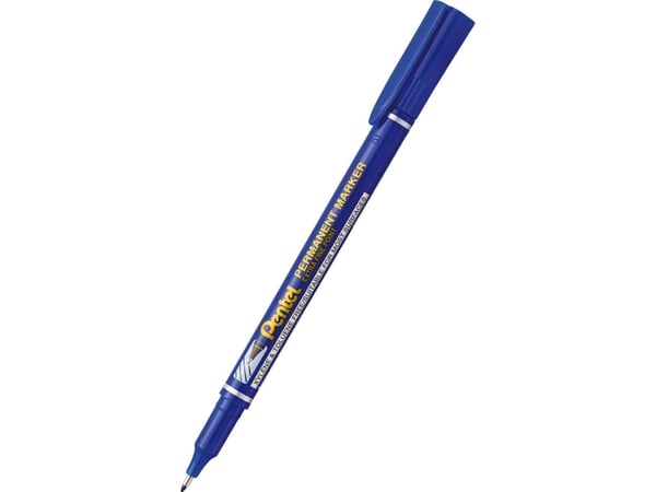 Pentel vanntett foliepenn blå 0,6-1 mm NF450-C PENTEL