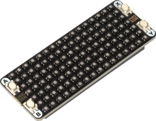 PiMoroni Pico Unicorn Pack - LED RGB-matrise 16x7 for Raspberry Pi Pico