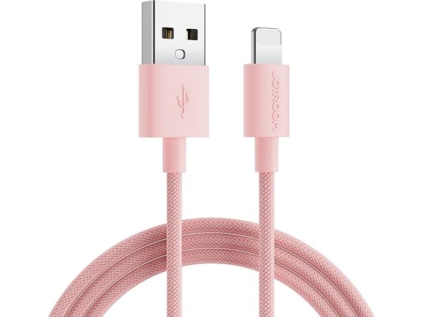 Joyroom USB-kabel Joyroom S-2030M13-kabel med Lightning- og USB-A-kontakter, 2 m lang - rosa
