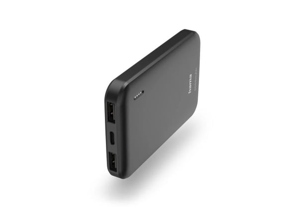 Hama 00201707, 5000 mAh, Lithium Polymer (LiPo), Antrasitt