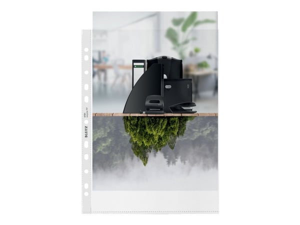Leitz Recycle - Arkskyddare - för A4 (210 x 297 mm) - kapacitet: 25 ark - transparent - för P/N: 10040069, 46220069, 46230069, 46240069