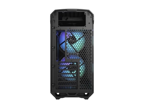 Fractal Design Torrent Compact RGB TG Light Tint - Kompakt boks - utvidet ATX (E-ATX) - ingen strømforsyning (ATX) - svart - USB/lyd