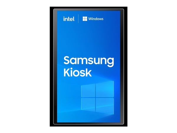 Samsung KM24C-C - Kiosk 1 x Celeron - flash 256 GB - Win 10 IoT Enterprise - monitor: LED 24" 1920 x 1080 (Full HD) @ 75 Hz berøringsskjerm