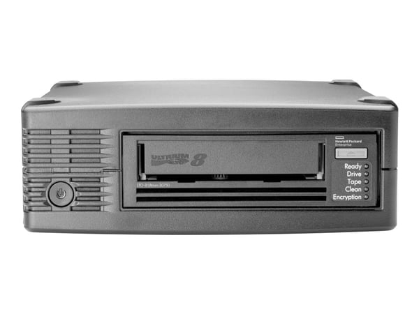 HPE StoreEver LTO-8 Ultrium 30750 - Båndstasjon - LTO Ultrium (12 TB / 30 TB) - Ultrium 8 - SAS-2 - ekstern - kryptering