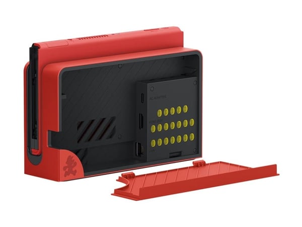 Nintendo Switch - OLED Model - Mario Red Edition, Nintendo Switch, NVIDIA Custom Tegra, Punainen, Analoginen/Digitaalinen, D-pad, Kotipainike, Virt...