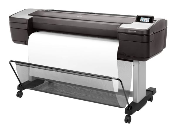 HP DesignJet T1700dr - 44" storformatsskriver - farge - ink-jet - 1118 x 1676 mm - 2400 x 1200 dpi - inntil 0.55 min/side - Gigabit LAN, USB-vert -...
