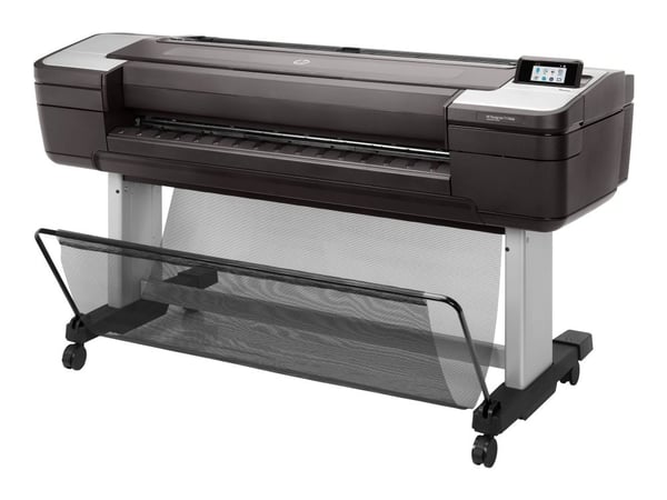 HP DesignJet T1700dr - 44" storformatsskriver - farge - ink-jet - 1118 x 1676 mm - 2400 x 1200 dpi - inntil 0.55 min/side - Gigabit LAN, USB-vert -...
