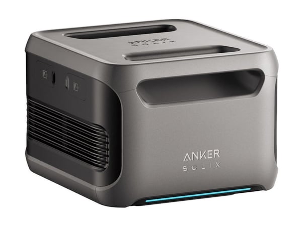 Anker A1790111-85, akku, harmaa, Anker, SOLIX BP3800, litiumrautafosfaatti (LiFePO4), 3840 Wh