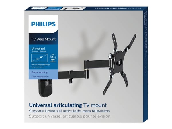 Philips SQM9222 - Monteringssett (veggplate, skjermplate) - for LCD TV / kurvet LCD TV - skjermstørrelse: inntil 42" - veggmonterbar