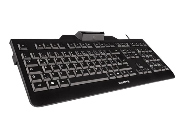 CHERRY KC 1000 SC - Tastatur - USB - Storbritannia - svart