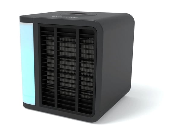 Aircooler evaLIGHT Plus sort bordmodel - personlig luftkøler