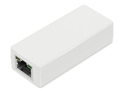 MicroConnect - Strøminjektor - IEEE 802.3af, USB-C - AC 44-57 V - 22 watt - utgangskontakter: 1 - hvit