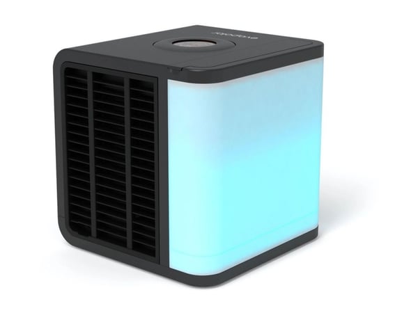 Aircooler evaLIGHT Plus sort bordmodel - personlig luftkøler