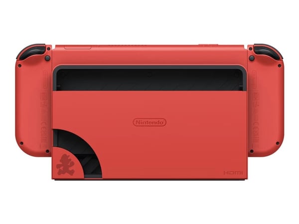 Nintendo Switch - OLED Model - Mario Red Edition, Nintendo Switch, NVIDIA Custom Tegra, Punainen, Analoginen/Digitaalinen, D-pad, Kotipainike, Virt...