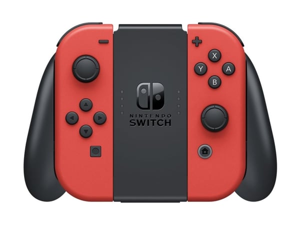 Nintendo Switch OLED - Mario Red Edition - Spillkonsoll - Full HD - Mario Red