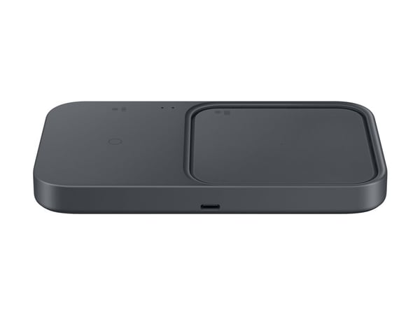 Samsung EP-P5400 - Trådløs ladepute + AC-strømadapter - 15 watt - 2.77 A - AFC - mørk grå