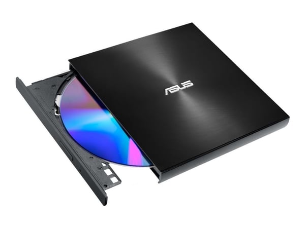 ASUS ZenDrive U8M SDRW-08U8M-U - Platestasjon - DVD±RW (±R DL) - 8x/8x - USB-C - ekstern - svart