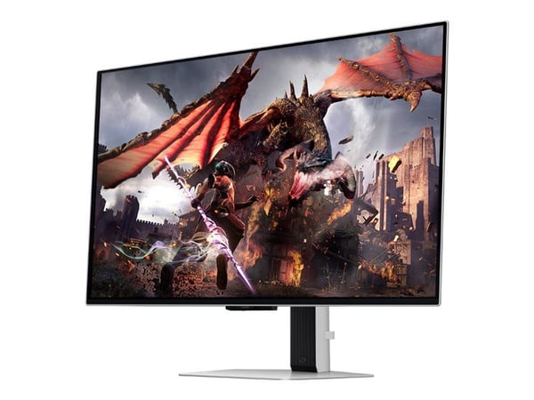 Samsung Odyssey OLED G8 S32DG800SU - OLED-skjerm - Smart - gaming - 32" - 3840 x 2160 4K @ 240 Hz - 250 cd/m² - 1000000:1 - DisplayHDR 400 True Bla...
