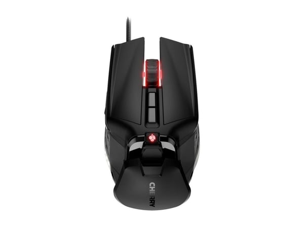 CHERRY MC 9620 FPS - Mus - ergonomisk - optisk - 9 knapper - kablet - USB - svart