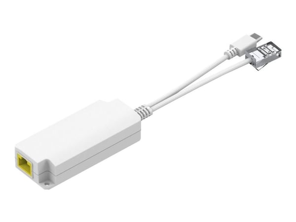 MicroConnect - PoE splitter - DC 40 - 57 V - utgangskontakter: 1 - hvit
