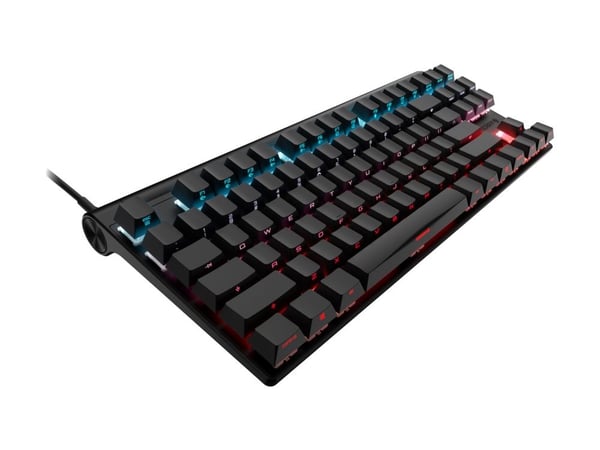 CHERRY MX-Board 8.0 - Tastatur - bakgrunnsbelyst - USB - USA - tastsvitsj: CHERRY MX Brown - svart