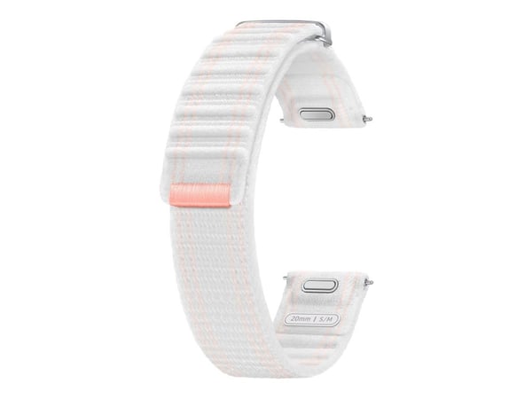 Samsung ET-SVL30 - Bånd for smart armbåndsur - Small/Medium - rosa hvit - for Galaxy Watch7