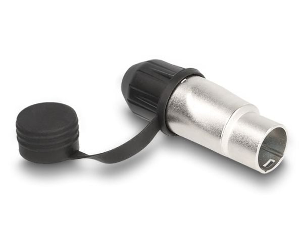 Delock - Nettverkkontakt - RJ-45 (hann) til LSA - CAT 6a - protective cap, robust plug housing, dust and waterproof (IP66)