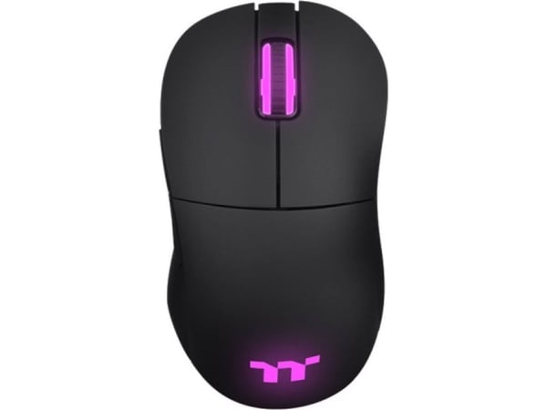 Thermaltake GMO-DMS-HYOOBK-01, Høyre hendt, Optisk, RF trådløs + Bluetooth, 19000 DPI, Sort