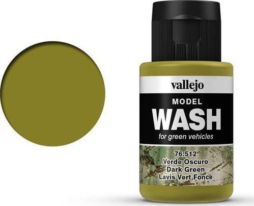Vallejo 76.512, Grønn, Acryl maling, 35 ml, 1 stykker