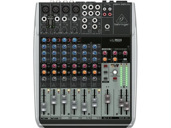 Behringer Q1204USB, 12 kanaler
