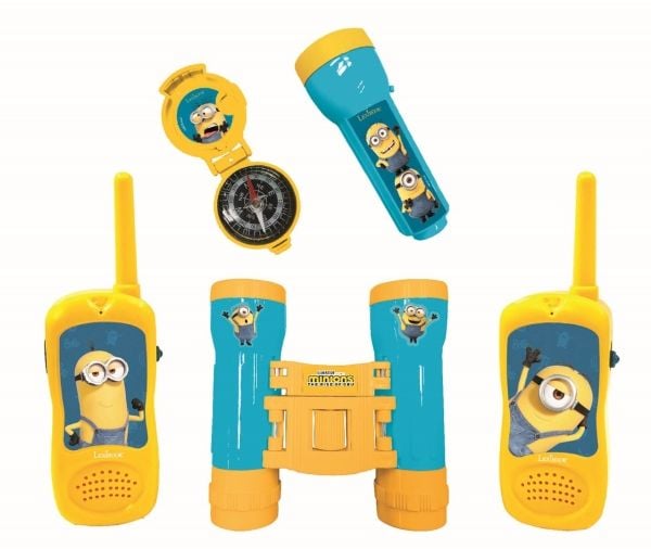 Lexibook Minions Adventure-set med walkie talkies (120 m) (RPTW12DES)