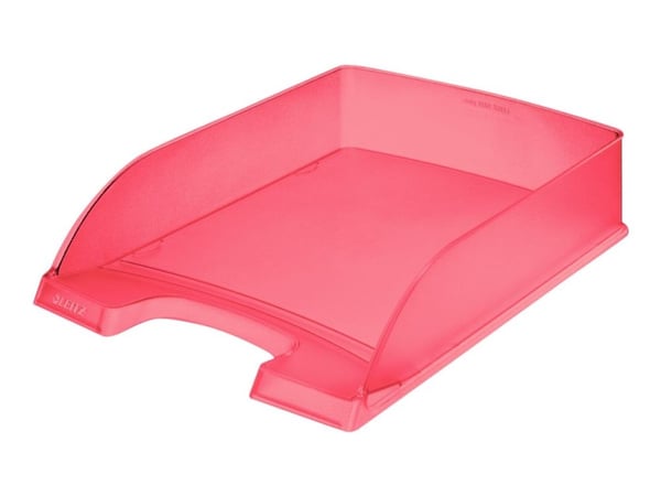 Leitz Plus Standard - Brevbakke - for A4 (210 x 297 mm) - rød frost