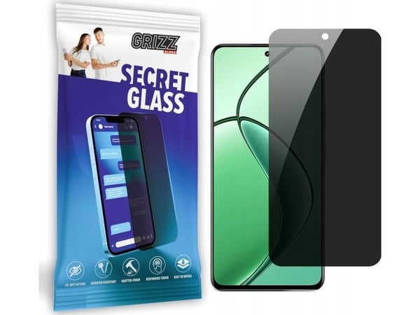GrizzGlass yksityisyyslasi GrizzGlass SecretGlass Realme P1:lle
