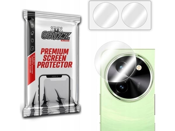 GrizzGlass kamerafilm HybridGlass til Vivo T3x