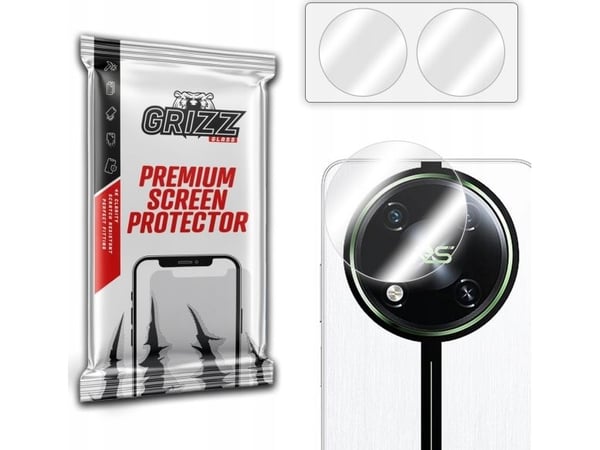 GrizzGlass Szkło med aparat GrizzGlass HybridGlass kamera til Itel RS4
