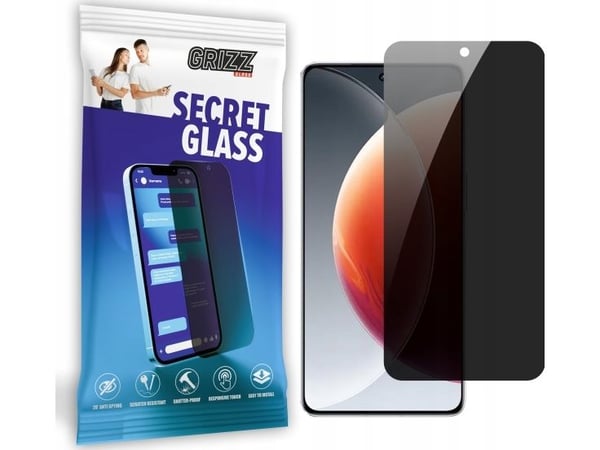GrizzGlass Yksityistämislasi GrizzGlass SecretGlass Tecno Camon 30 Premier -laitteelle