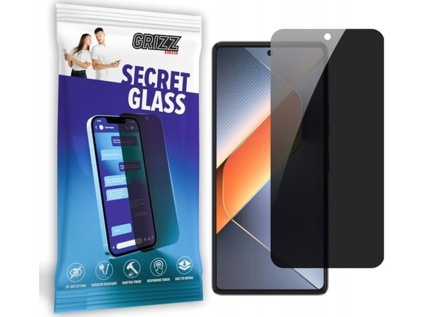GrizzGlass SecretGlass personvernskjerm til Tecno Pova 6