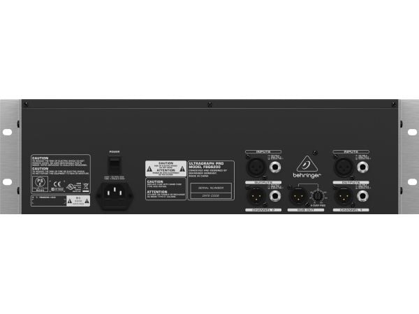 Behringer FBQ6200, svart, grå