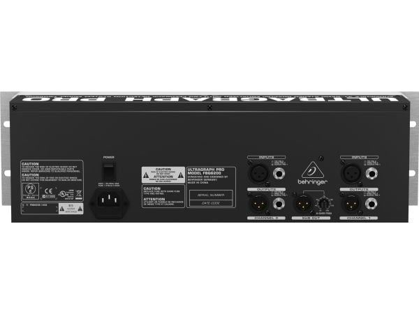Behringer FBQ6200, svart, grå