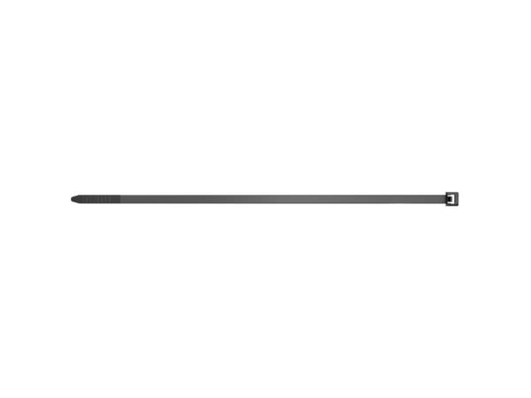 Fischer 87490 UBN Kabelbinder 200 mm 2.50 mm Svart Uv-stabiliserad 100 st