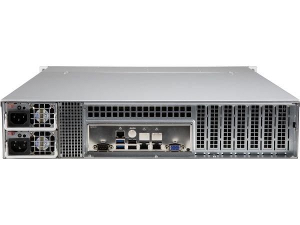 Super Micro Supermicro CSE LA26E1C4-R609LP - Rack-montering - 2U - forbedret E-ATX - SATA/SAS/NVMe 650 Watt - Schwarz - OEM (CSE-LA26E1C4-R609LP)